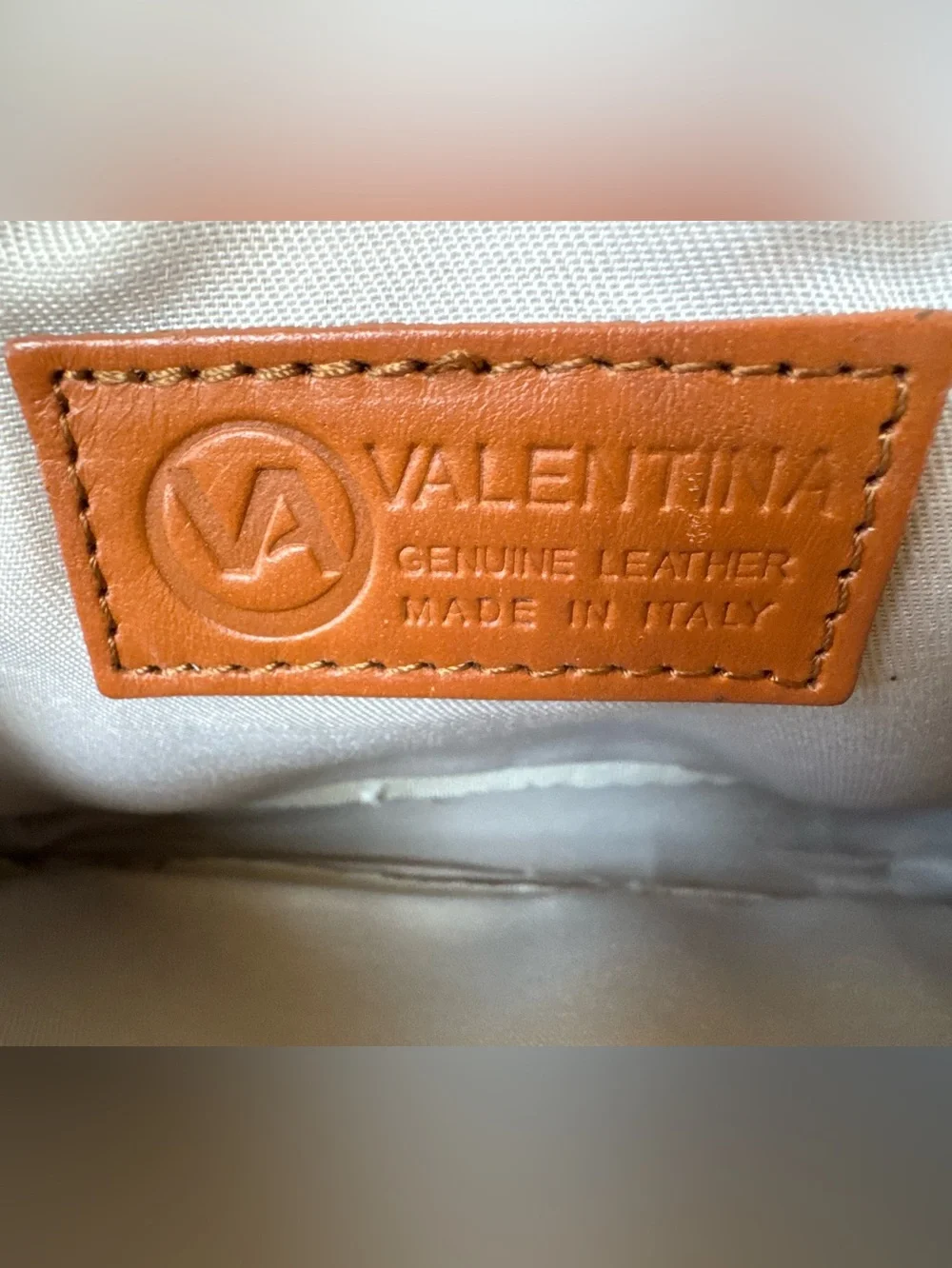 Valentina - Made in Italy Women’s Pebbled Leather Crossbody Bag - Purse